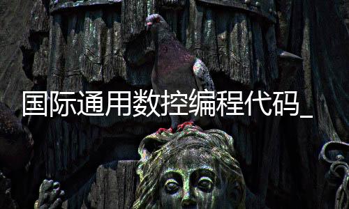 国际通用数控编程代码_(数控编程代码m g大全)