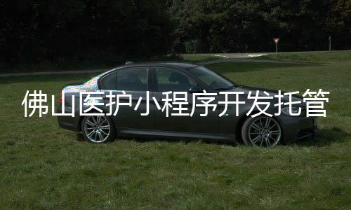 佛山医护小程序开发托管（佛山医护免费）