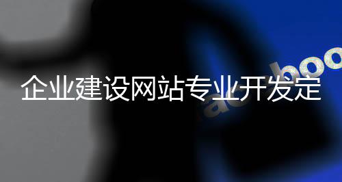 企业建设网站专业开发定制(企业建设网站专业开发定制怎么做)