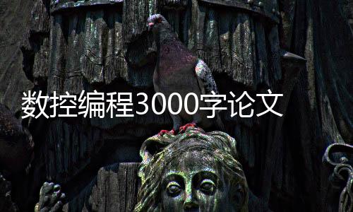 数控编程3000字论文_(数控编程3000字论文范文)