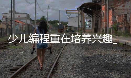 少儿编程重在培养兴趣_(少儿编程培养孩子什么样的能力)